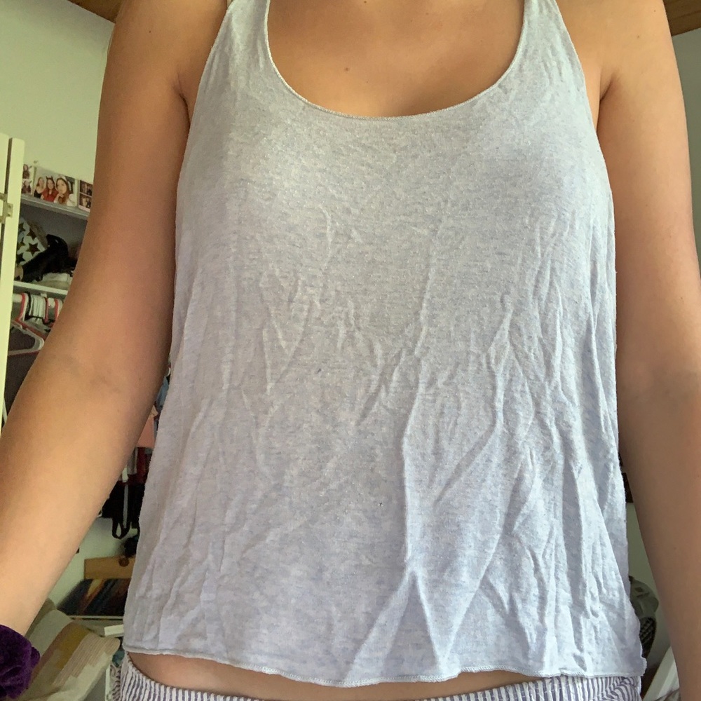 Light blue tank top
